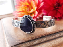 Load image into Gallery viewer, Iolite Cuff Bracelet