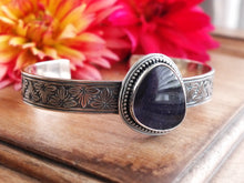 Load image into Gallery viewer, Iolite Cuff Bracelet