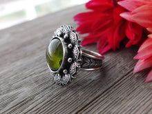 Load image into Gallery viewer, Green Tourmaline Ring or Pendant (Choose Your Size)