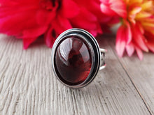 Load image into Gallery viewer, Red Tourmaline Ring or Pendant (Choose Your Size)