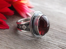 Load image into Gallery viewer, Red Tourmaline Ring or Pendant (Choose Your Size)