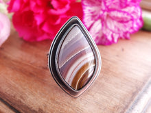 Load image into Gallery viewer, Laguna Agate Ring or Pendant (Choose Your Size)