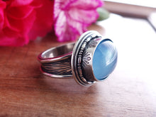 Load image into Gallery viewer, Aquamarine Ring or Pendant (Choose Your Size)