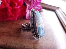 Load image into Gallery viewer, Plume Agate Ring or Pendant (Choose Your Size)