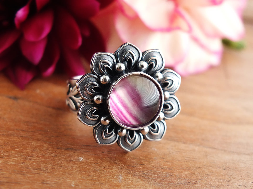 Fluorite Ring or Pendant (Choose Your Size)