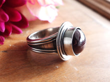 Load image into Gallery viewer, Star Garnet Ring or Pendant (Choose Your Size)