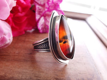 Load image into Gallery viewer, Montana Agate Ring or Pendant (Choose Your Size)