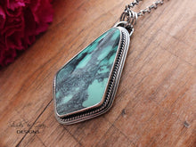 Load image into Gallery viewer, Emerald Rose Variscite Pendant