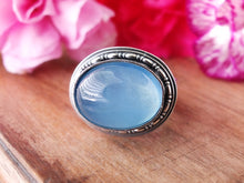 Load image into Gallery viewer, Aquamarine Ring or Pendant (Choose Your Size)
