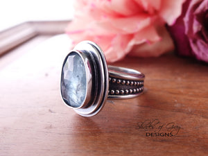 Rose Cut Kyanite Ring or Pendant (Choose Your Size)