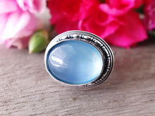 Load image into Gallery viewer, Aquamarine Ring or Pendant (Choose Your Size)