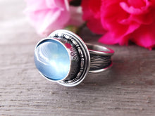 Load image into Gallery viewer, Aquamarine Ring or Pendant (Choose Your Size)