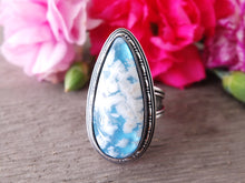 Load image into Gallery viewer, Plume Agate Ring or Pendant (Choose Your Size)