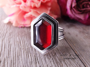 Garnet Ring or Pendant (Choose Your Size)