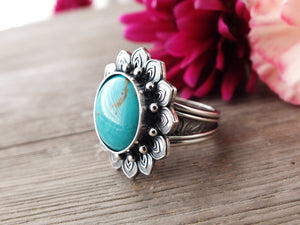 Hubei Turquoise Ring or Pendant (Choose Your Size)
