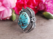 Load image into Gallery viewer, Persian Turquoise w/ Pyrite Ring or Pendant (Choose Your Size)