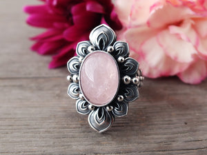 Morganite Ring or Pendant (Choose Your Size)