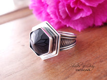 Load image into Gallery viewer, Black Spinel Ring or Pendant (Choose Your Size) (Copy)