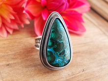 Load image into Gallery viewer, Malachite and Azurite Ring or Pendant (Choose Your Size)