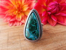 Load image into Gallery viewer, Malachite and Azurite Ring or Pendant (Choose Your Size)