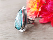 Load image into Gallery viewer, Malachite and Azurite Ring or Pendant (Choose Your Size)