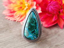 Load image into Gallery viewer, Malachite and Azurite Ring or Pendant (Choose Your Size)