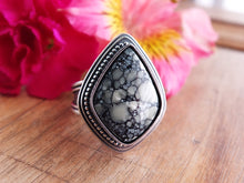Load image into Gallery viewer, Luna Oscura (Dark Moon Stone) Ring or Pendant (Choose Your Size)