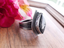 Load image into Gallery viewer, Luna Oscura (Dark Moon Stone) Ring or Pendant (Choose Your Size)