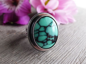 Emerald Rose Variscite Ring or Pendant (Choose Your Size)