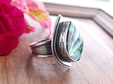 Load image into Gallery viewer, Emerald Rose Variscite Ring or Pendant (Choose Your Size)