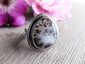 Dendritic Opal Ring or Pendant (Choose Your Size)