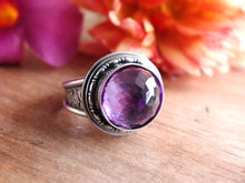 Load image into Gallery viewer, Faceted Amethyst Ring or Pendant (Choose Your Size)