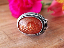 Load image into Gallery viewer, Sunstone Ring or Pendant (Choose Your Size)