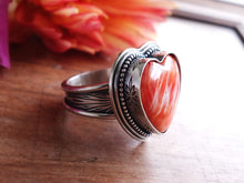 Load image into Gallery viewer, Spiny Oyster Heart Ring or Pendant (Choose Your Size)