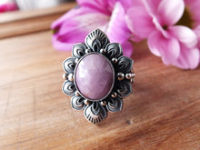 Load image into Gallery viewer, Rose Cut Pink Sapphire Ring or Pendant (Choose Your Size)