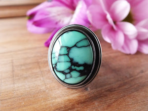 Emerald Rose Variscite Ring or Pendant (Choose Your Size)