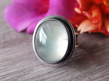 Load image into Gallery viewer, Prehnite Ring or Pendant (Choose Your Size)