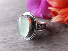 Load image into Gallery viewer, Prehnite Ring or Pendant (Choose Your Size)