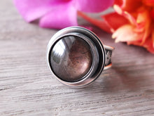 Load image into Gallery viewer, Chocolate Sapphire Ring or Pendant (Choose Your Size)