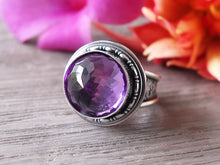 Load image into Gallery viewer, Faceted Amethyst Ring or Pendant (Choose Your Size)