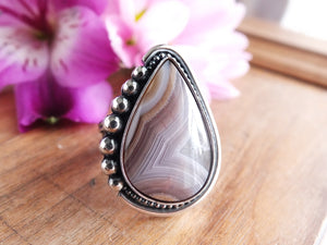 Agua Nueva Agate Ring or Pendant (Choose Your Size)