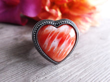 Load image into Gallery viewer, Spiny Oyster Heart Ring or Pendant (Choose Your Size)