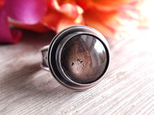 Load image into Gallery viewer, Chocolate Sapphire Ring or Pendant (Choose Your Size)