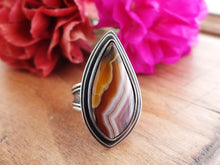 Load image into Gallery viewer, RESERVED: Laguna Agate Ring or Pendant (Choose Your Size)