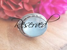 Load image into Gallery viewer, RESERVED: Aquamarine Ring or Pendant (Choose Your Size)