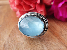 Load image into Gallery viewer, RESERVED: Aquamarine Ring or Pendant (Choose Your Size)