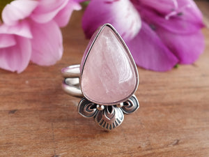 Morganite Ring or Pendant (Choose Your Size)