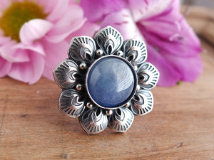 Blue Sapphire Ring or Pendant (Choose Your Size)