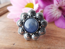 Load image into Gallery viewer, Blue Sapphire Ring or Pendant (Choose Your Size)