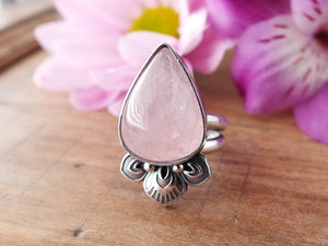 Morganite Ring or Pendant (Choose Your Size)